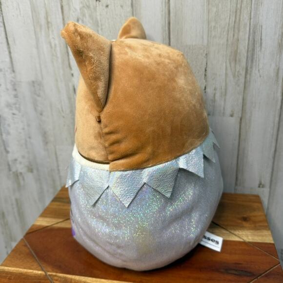 Squishmallows Regina the Corgi Valentine's Day Plush Toy Silver Small‎ 12" - Picture 4 of 5